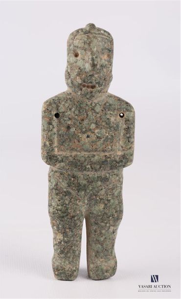 MEXIQUE - Culture Colima Sculpture représentant un personnage debout.
Les jambes...