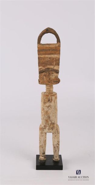 FANTI - GHANA FANTI - GHANA
Fertility doll in carved natural wood, it rests on a...