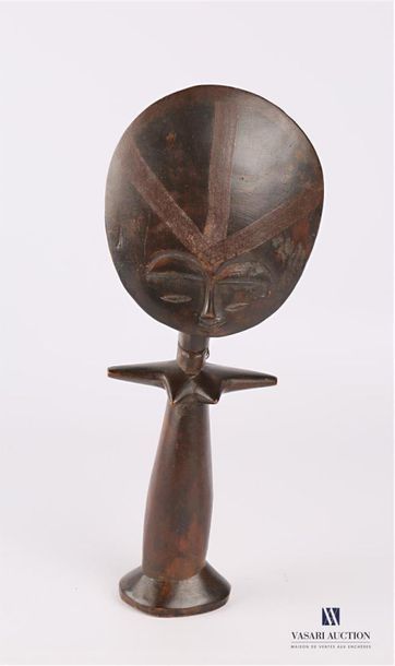 ASHANTI - GHANA ASHANTI - GHANA
Fertility doll in carved 
natural wood Top. Width...