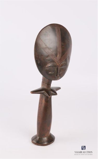 ASHANTI - GHANA ASHANTI - GHANA
Fertility doll in carved 
natural wood Top. Width...