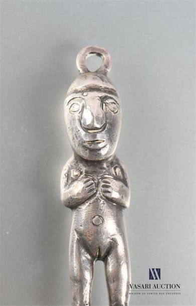 PEROU - Culture Inca Amulette
Elle représente une femme nue debout, les mains placées...