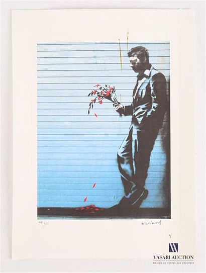 BANKSY (NÉ EN 1974) BANKSY (né en 1974)
Wainting in vain 
Lithographie sur papier...