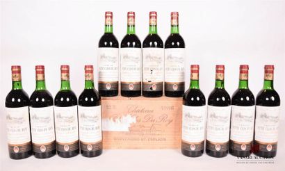 12 bouteilles	Château PETIT CLOS DU ROY	Montagne...