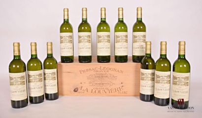 null 11 bouteilles	Château LA LOUVIÈRE	Graves blanc	1998
	Et. impeccables. N : 9...