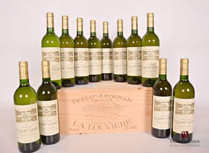 null 12 bouteilles	Château LA LOUVIÈRE	Graves blanc	1999
	Et. impeccables. N : 11...