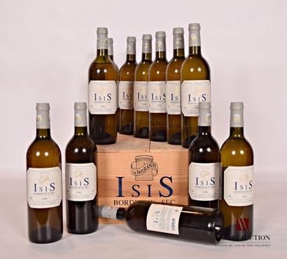null 12 bouteilles	ISIS	Bordeaux blanc	1996
	Vin blanc sec du Ch. La Tour Blanche....