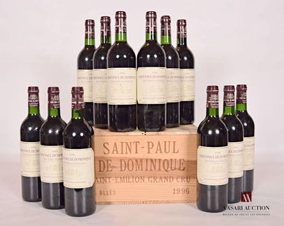 12 bouteilles	SAINT PAUL DE DOMINIQUE	St...