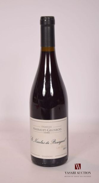 null 1 bouteille	ST NICOLAS DE BOURGUEIL Les Silices mise Faimile Amirault-Grosbois...