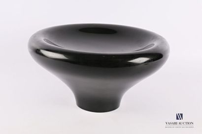 null SALVIATI 
Coupe pouvant former vase de couleur noire, modèle Fiesolani créé...