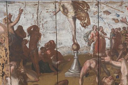 null Follower of Cornelis van HAARLEM 
Allegory of Fortune
Oil on panels
(missing...