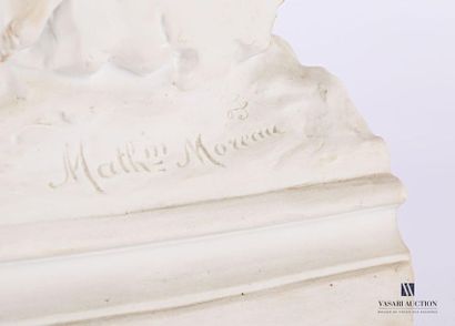 null MOREAU Mathurin (1822-1912) d'après
Nymphe buvant à la fontaine accompagnée...