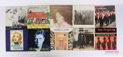 null Lot de 20 vinyles :
- Olga Forest Une petite voix - 1 disque 33T sous pochette...