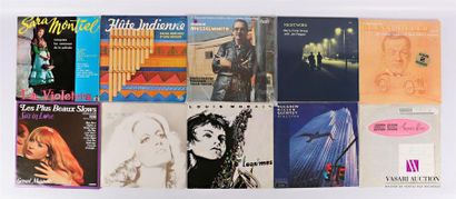 null Lot de 20 vinyles :
- Lydia Verkine Y a pas qu'l'Amerique - 1 disque 33T sous...