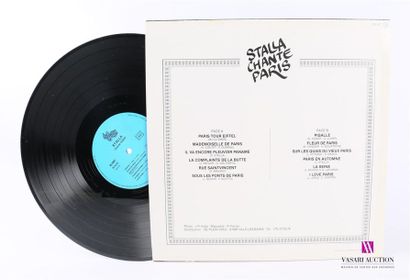 null Lot of 20 vinyls :
STALLA CHANTE PARIS
1 Disc 33T under cardboard 
sleeve Label...