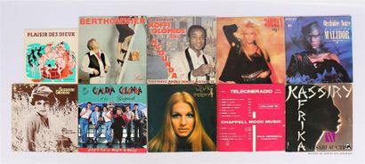 null Pack of 20 vinyl records:
- Frasseto Télémaque - 1 33T record in cardboard sleeve...