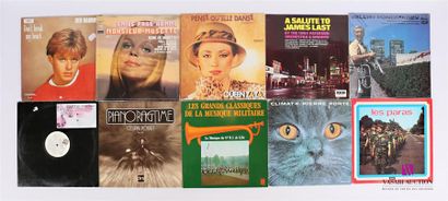 null Lot de 20 vinyles :
- Sergeant Streetwise - 1 disque 33T - disque en bon état...