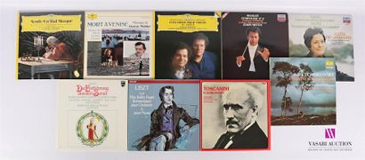 null [MUSIQUE CLASSIQUE]
Lot de quinze vinyles :
-Tchaikovski Concerto N°1 - 1 disque...