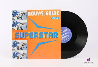 null Pack of 20 vinyls :
NOVY vs ENIAC - Superstar
1 Disc Maxi 33T in cardboard
sleeve...