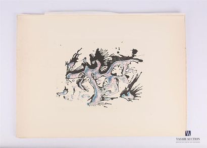 null Set of nine colour lithographs after Hannes and Walter Schmidt, each
signed...