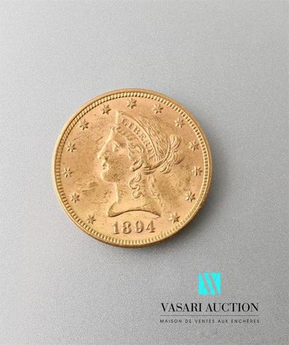 United States of America 10-dollar gold coin...