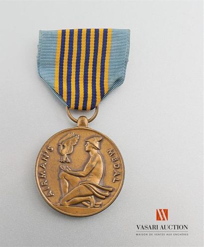 null Etats Unis d'Amérique - Aiman's medal, for valor, 35 mm, BE-TBE
