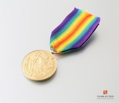 null Siam, médaille interalliée dite médaille de la Victoire, médaille tirée à 1500...