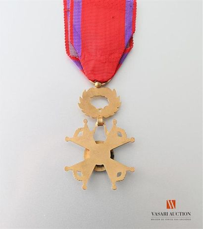 null France - Médaille commémorative dite médaille de l'éducation sociale, émail,...