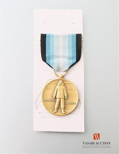 null Etats Unis d'Amérique - Antartica service medal, TTB
