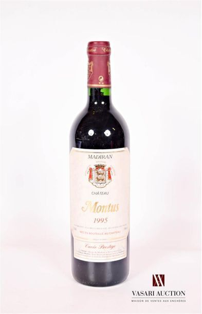 null 1 bouteille	MADIRAN Château Montus "Cuvée Prestige"		1995
	Et. fanée et tachée....