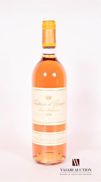 null 1 bouteille	Château D'YQUEM	1er Cru Sup. Sauternes	1990
	Présentation, niveau...