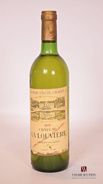 null 1 bouteille	Château LA LOUVIÈRE	Graves blanc	1979
		Et. fanée, tachée et un...
