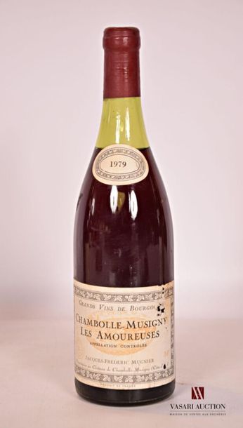 null 1 bouteille	CHAMBOLLE MUSIGNY "Les Amoureuses" mise J-Fr. Mugnier		1979
		Et....