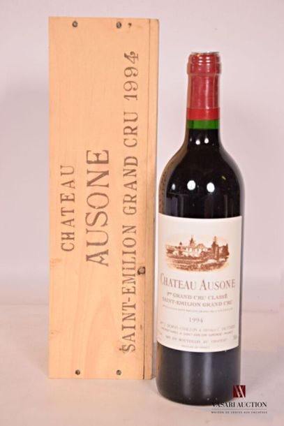 null 1 bouteille	Château AUSONE	St Emilion 1er GCC	1994
		Présentation et niveau...