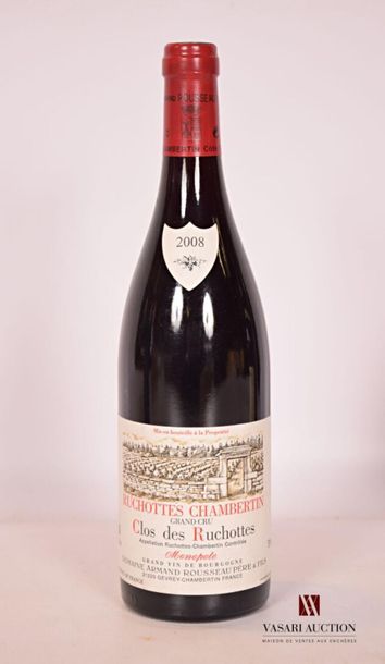 null 1 Bouteille	RUCHOTTES CHAMBERTIN GC Clos des Ruchottes		2008
		mise Dom. A....