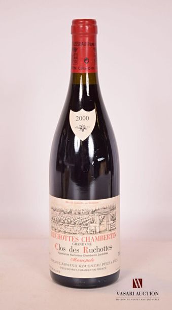 null 1 Bouteille	RUCHOTTES CHAMBERTIN GC Clos des Ruchottes		2000
		mise Dom. A....