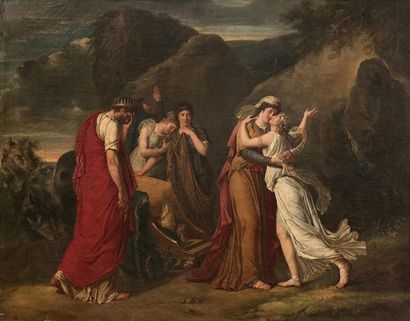null BENOIST Marie-Guillemine (Paris 1768 - 1826)

Les adieux de Psyché à sa famille

Toile

111...