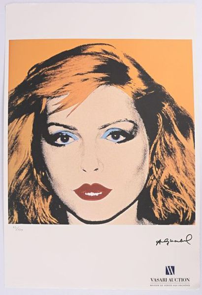 null WARHOL Andy (1928-1987), d'après

Debbie 

Lithographie en couleurs sur papier...