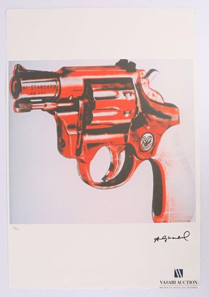null WARHOL Andy (1928-1987), d'après

Revolver

Lithographie en couleurs sur papier...