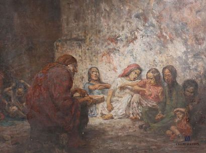 null LAREE Marc-Gustave (1867-1940) 

Les bohémiens

Huile sur toile

Signée en bas...