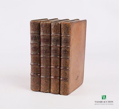 null BOILEAU DESPREAUX - Works in verse (two volumes) and Works in prose (two volumes)...