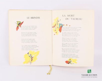null [CORRIDA]
MONTAGNARD André - La fiesta du sang - Marseille Ricard 1970 - a folio...