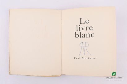null COCTEAU Jean - Le Livre Blanc - Editions Paul Morihien, Paris, undated (1949)...
