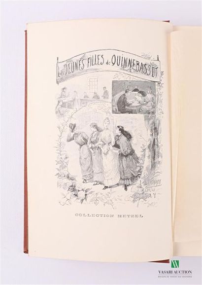 null LERMONT J. - Les jeunes filles de Quinnebasset - Paris Bibliothèque d'éducation...