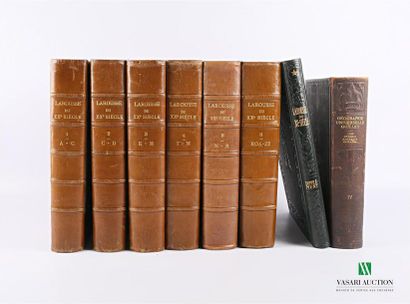 null 
COLLECTIVE [DICTIONARY] - Larousse du XXème siècle in six volumes published...