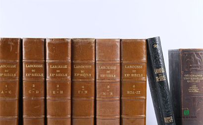 null [DICTIONNAIRE]
COLLECTIF - Larousse du XXème siècle en six volumes publié sous...