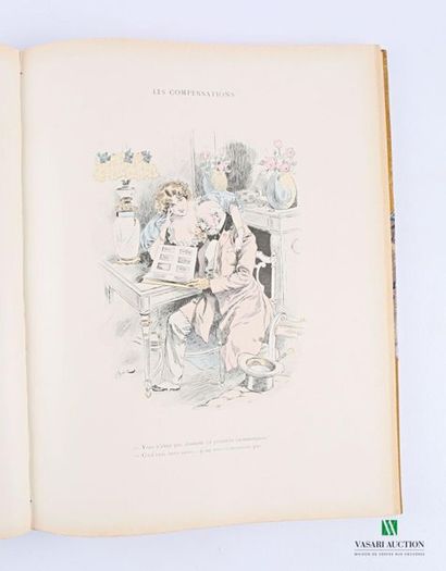 null LAC Ferdinand - Les fêtes galantes preface by Arsène Houssaye - Nos femmes preface...