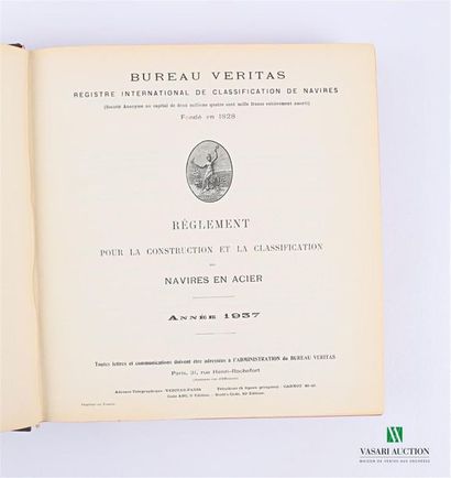 null BUREAU VERITAS - Registre international de classification de navires - Règlement...