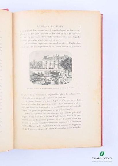 null DE FONVIELLE W. - Histoire de la navigation aérienne - Pars Librairie Hachette...