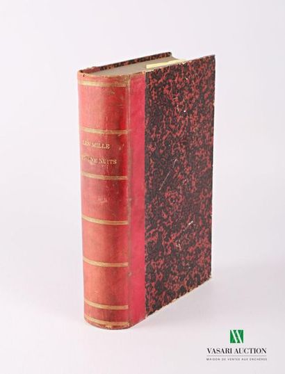 null GALLAND - Les mille et une nuits - Paris Ernest Boudin 1860 - un volume in-4°...
