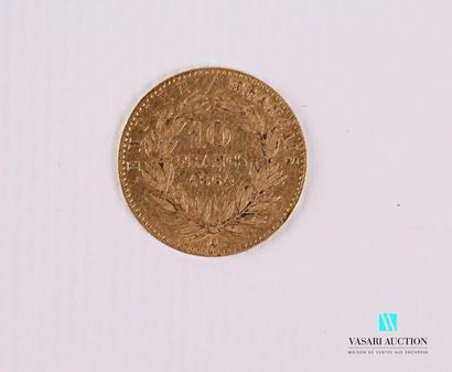 null Pièce 10 Francs 1864 - Napoléon III
Poids : 3,19 g

